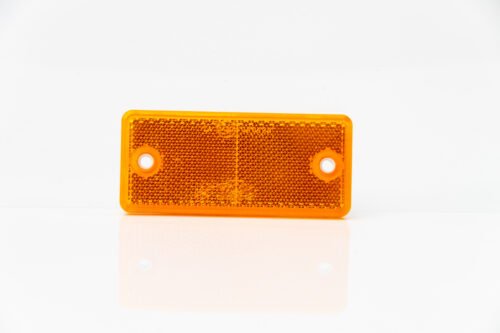 Piekabes atstarotājs skrūvējams dzeltens sānā