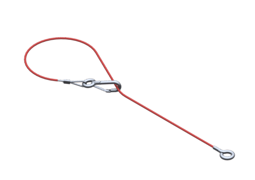 piekabe drošības trose