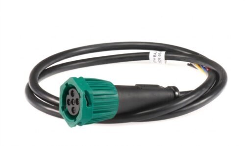 Fristom 5-PIN bajonetes tipa spraudnis ar kabeli (1 m, labajai pusei)
