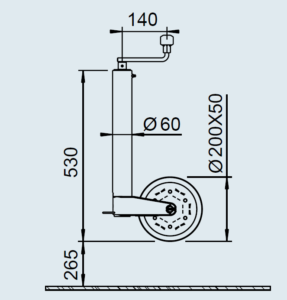al-ko piekabes atbalsta kāja 243888