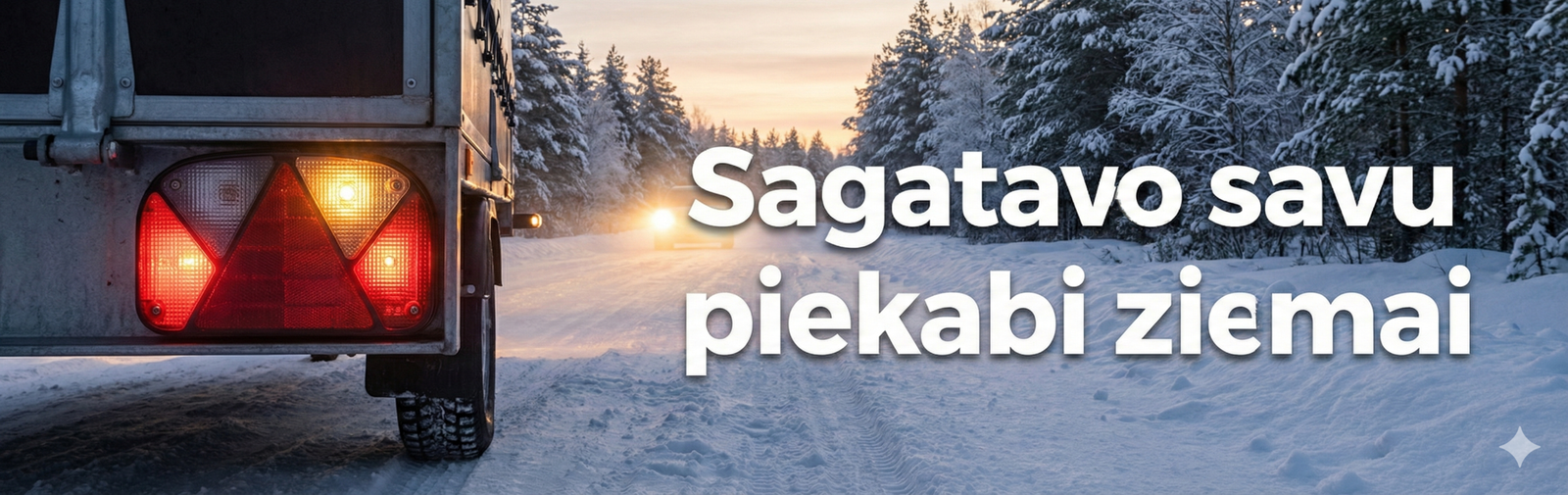 Sagatavo piekabi ziemai