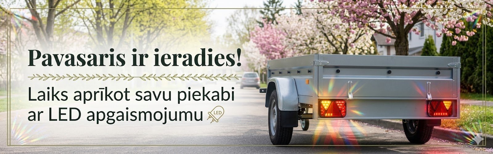 Laiks aprīkot piekabi